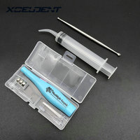 Zestaw do usuwania kamienia Tonsil w/ LED Light & Box + strzykawka do nawadniania + narzędzie Premium 3